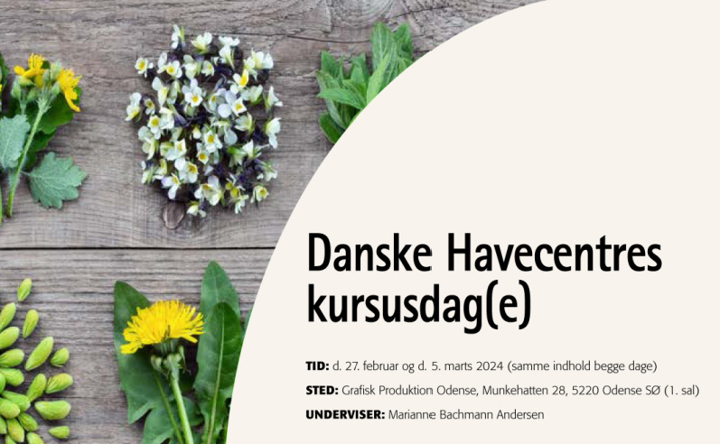 Kursus dag(e) i Danske Havecentre